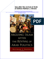 Textbook Arguing Islam After The Revival of Arab Politics 1St Edition Nathan J Brown Ebook All Chapter PDF