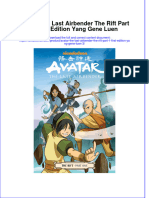 Full Chapter Avatar The Last Airbender The Rift Part 1 First Edition Yang Gene Luen 3 PDF