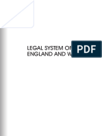 Legal System of England and Wales Manual