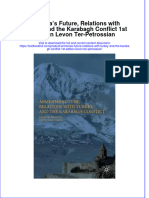 Textbook Armenias Future Relations With Turkey and The Karabagh Conflict 1St Edition Levon Ter Petrossian Ebook All Chapter PDF