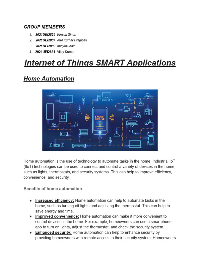 Wa0012. | PDF | Home Automation | Internet Of Things