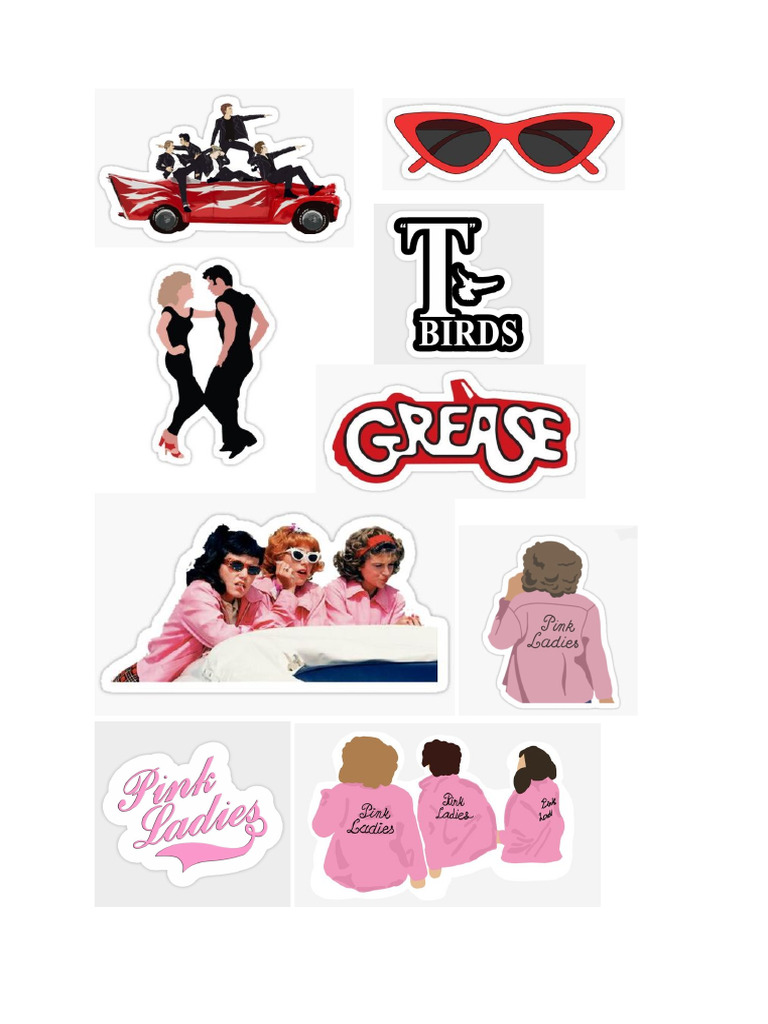 Grease Stikers | PDF