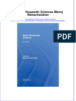 Textbook Basic Orthopaedic Sciences Manoj Ramachandran Ebook All Chapter PDF