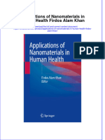 Download full chapter Applications Of Nanomaterials In Human Health Firdos Alam Khan pdf docx