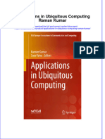 Full Chapter Applications in Ubiquitous Computing Raman Kumar PDF