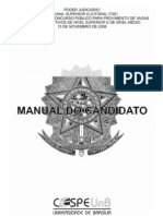 Tse Manual Do Candidato Concurso Publico 2006