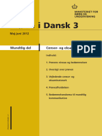 2012S - Mundlig - Censorhæfte, Mdtl.