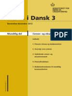 2012V - Mundlig - Censorhæfte, Mdtl.