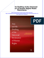 Download textbook Asia And The Drafting Of The Universal Declaration Of Human Rights Robin Ramcharan ebook all chapter pdf 