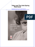 Textbook Artists Writers and The Arab Spring Riad Ismat Ebook All Chapter PDF