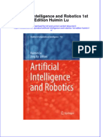 Textbook Artificial Intelligence and Robotics 1St Edition Huimin Lu Ebook All Chapter PDF
