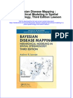 Download textbook Bayesian Disease Mapping Hierarchical Modeling In Spatial Epidemiology Third Edition Lawson ebook all chapter pdf 