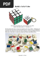 Rubik's Cube Move Notation Guide | PDF | Cartesian Coordinate System ...