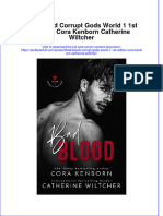 Full Chapter Bad Blood Corrupt Gods World 1 1St Edition Cora Kenborn Catherine Wiltcher PDF