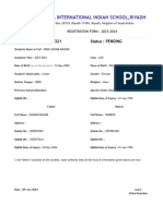 Al-Aliya School Pre Registration Form