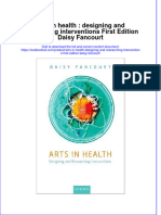 Textbook Arts in Health Designing and Researching Interventions First Edition Daisy Fancourt Ebook All Chapter PDF