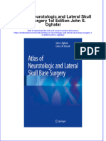 Download textbook Atlas Of Neurotologic And Lateral Skull Base Surgery 1St Edition John S Oghalai ebook all chapter pdf 