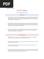 Q1.PESTLE Analysis - Tamer Khattab