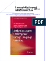 Download textbook At The Crossroads Challenges Of Foreign Language Learning 1St Edition Ewa Piechurska Kuciel ebook all chapter pdf 