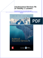 Download textbook Auditing And Assurance Services 7Th Edition Timothy J Louwers ebook all chapter pdf 