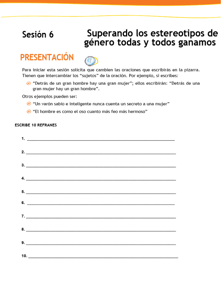 Rompiendo Estereotipos de Género | PDF | Hombre