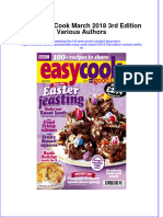 Full Chapter BBC Easy Cook March 2018 3Rd Edition Various Authors PDF