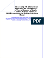 Download textbook Automated Reasoning 7Th International Joint Conference Ijcar 2014 Held As Part Of The Vienna Summer Of Logic Vsl 2014 Vienna Austria July 19 22 2014 Proceedings 1St Edition Stephane Demri ebook all chapter pdf 