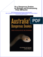 Textbook Australia S Dangerous Snakes Identification Biology and Envenoming Peter Mirtschin Ebook All Chapter PDF