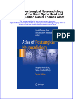 Download textbook Atlas Of Postsurgical Neuroradiology Imaging Of The Brain Spine Head And Neck 2Nd Edition Daniel Thomas Ginat ebook all chapter pdf 