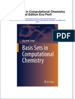 Full Chapter Basis Sets in Computational Chemistry 1St Edition Eva Perlt PDF