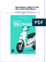 Full Chapter Basics of Web Design Html5 Css 6Th Edition Terry Felke Morris PDF