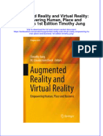 Download textbook Augmented Reality And Virtual Reality Empowering Human Place And Business 1St Edition Timothy Jung ebook all chapter pdf 