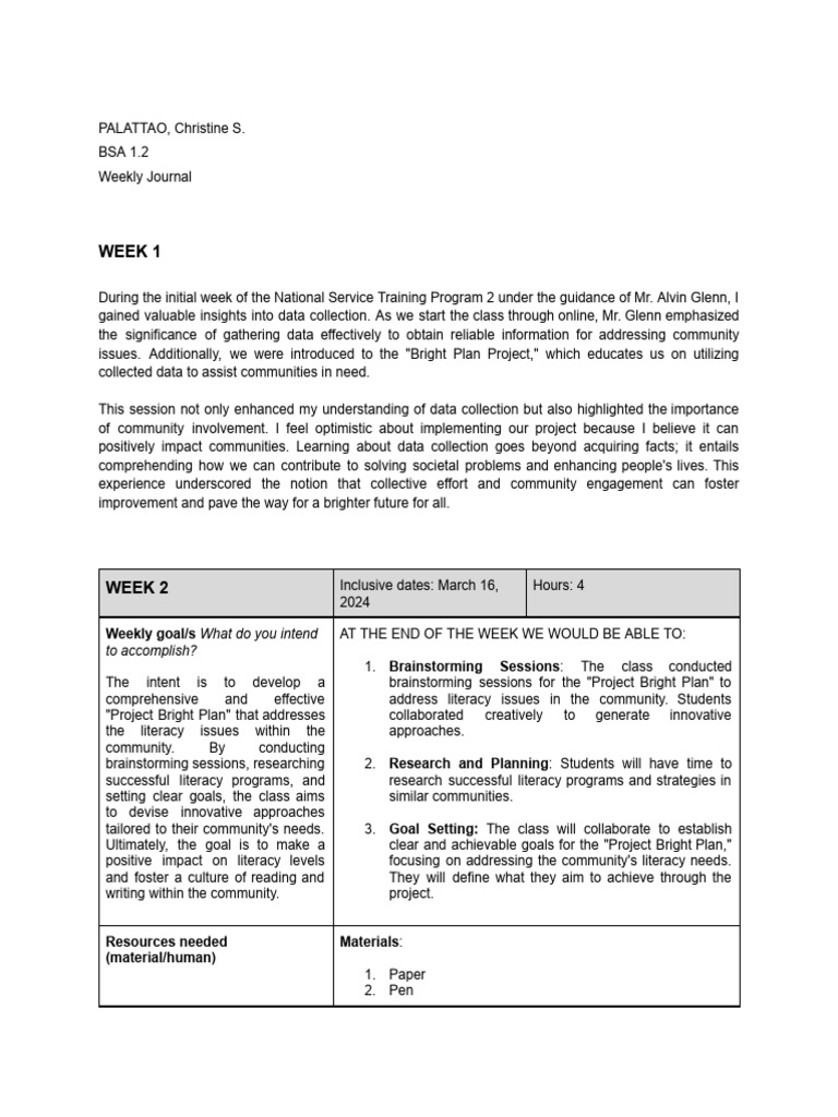 JOURNAL | PDF | Literacy | Community