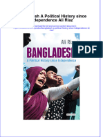 Textbook Bangladesh A Political History Since Independence Ali Riaz Ebook All Chapter PDF