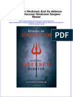 PDF Attacks On Hinduism and Its Defence Forever Discover Hinduism Sanjeev Newar Ebook Full Chapter