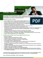 Vacancy: Digital Financial Services Officer (Harare)
