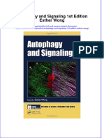 Download textbook Autophagy And Signaling 1St Edition Esther Wong ebook all chapter pdf 