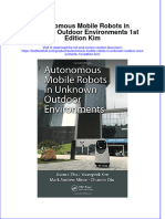 Download textbook Autonomous Mobile Robots In Unknown Outdoor Environments 1St Edition Kim ebook all chapter pdf 