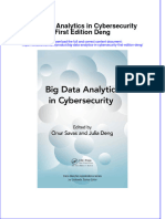 Textbook Big Data Analytics in Cybersecurity First Edition Deng Ebook All Chapter PDF