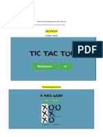 GROUP PROJECT - TicTacToe - Group2