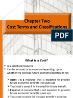 Cost classification (1)
