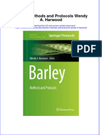 Download textbook Barley Methods And Protocols Wendy A Harwood ebook all chapter pdf 