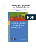 Download pdf Automated Reasoning For Systems Biology And Medicine Pietro Lio ebook full chapter 