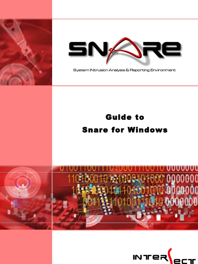 Guide To Snare For Windows 4 0 Pdf Port Computer Networking
