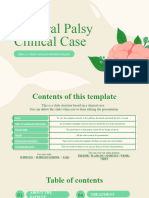 Cerebral Palsy Clinical Case by Slidesgo