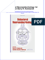 Download textbook Behavioral Neuroendocrinology 1St Edition Barry R Komisaruk ebook all chapter pdf 