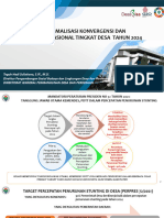 Optimalisasi Konvergensi Dan Aksi Operasional Tingkat Desa