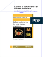 Download textbook Biology And Culture Of Portunid Crabs Of World Seas Santhanam ebook all chapter pdf 