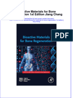 Download pdf Bioactive Materials For Bone Regeneration 1St Edition Jiang Chang ebook full chapter 