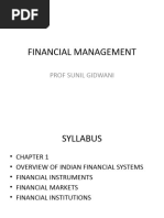 Overview of Indian Financial Systems